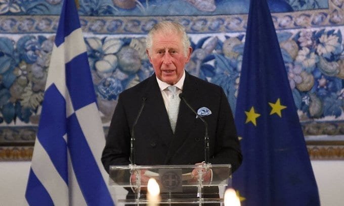 Príncipe Charles faz discurso sobre morte de seu pai