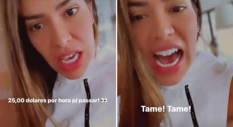 Treta: Ex BBB, Adriana Sant’ana causa nas redes sociais.