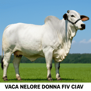 Vaca Nelore Donna FIV CIAV bate recorde mundial ao atingir R$ 54 milhões em leilão histórico