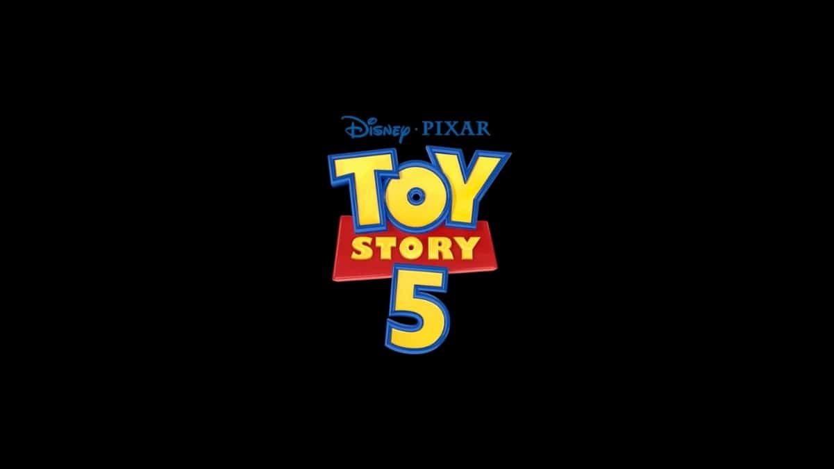 Logo oficial de Toy Story 5 da Disney Pixar