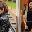 Tainara posando ao ar livre e Deolane Bezerra em registro feito diante do espelho; imagem usada em matéria sobre apoio financeiro da influenciadora à jovem vítima de atropelamento.