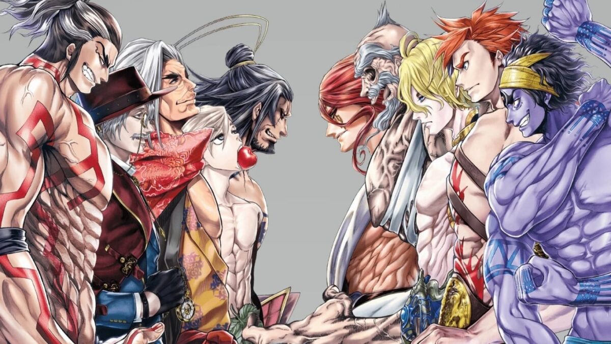 Personagens de Shuumatsu no Valkyrie em confronto entre deuses e humanos no Ragnarok