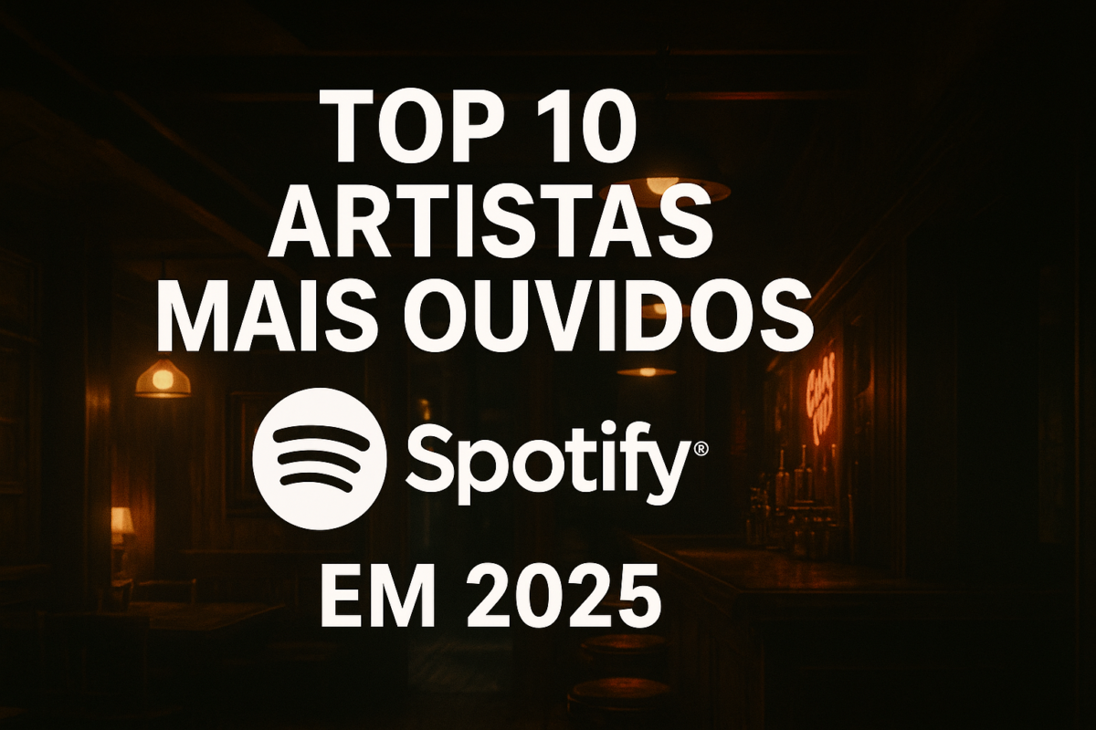 artistas mais ouvido de 2025
