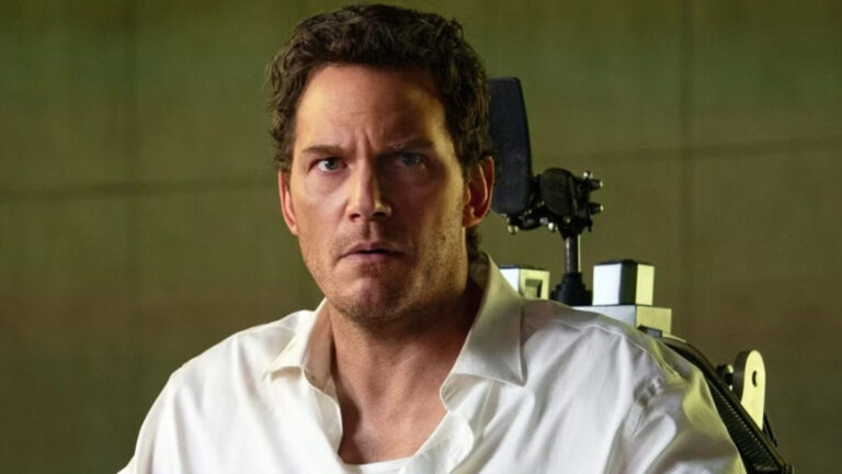 Chris Pratt sugeriu “ator de IA” como vilã em Justiça Artificial (Mercy) — e a produção recusou na hora