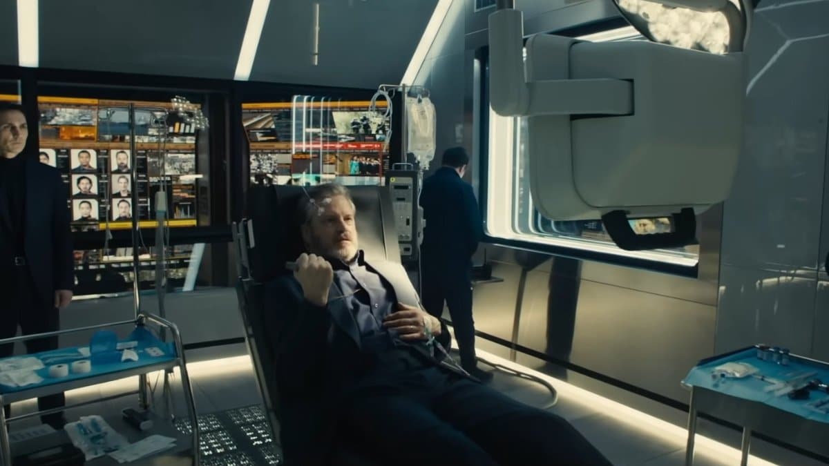 Cena de tensão em laboratório no filme DIA D (2026), novo longa de Steven Spielberg ambientado em um cenário de crise global