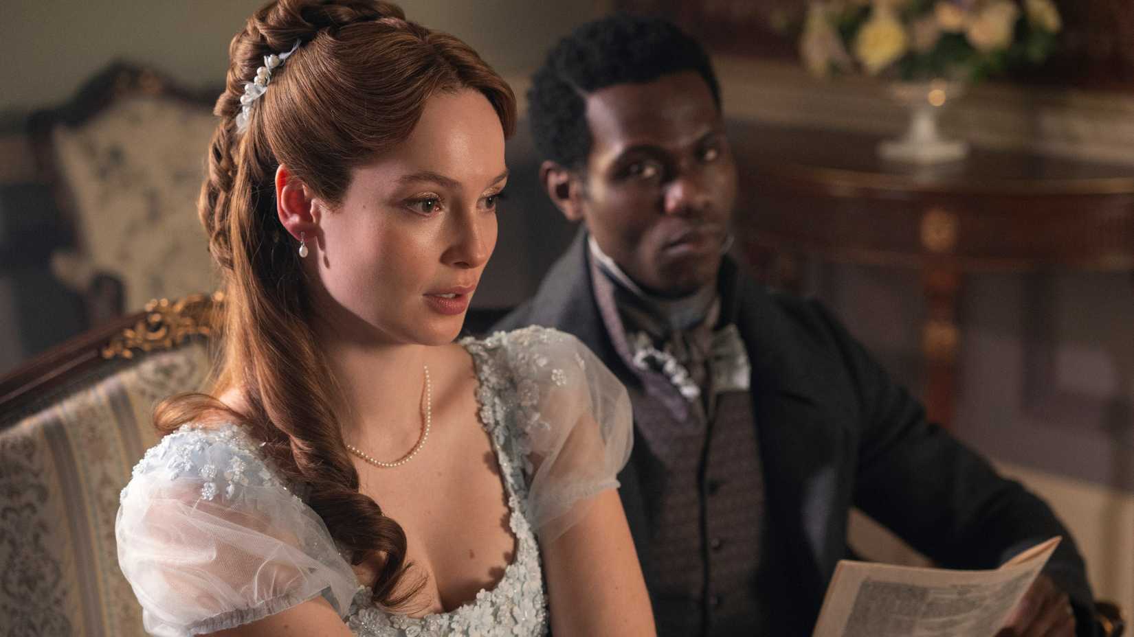 Showrunner de Bridgerton explica como retorno de Michaela Stirling afeta a Parte 2 da 4ª temporada - Imagem do artigo original