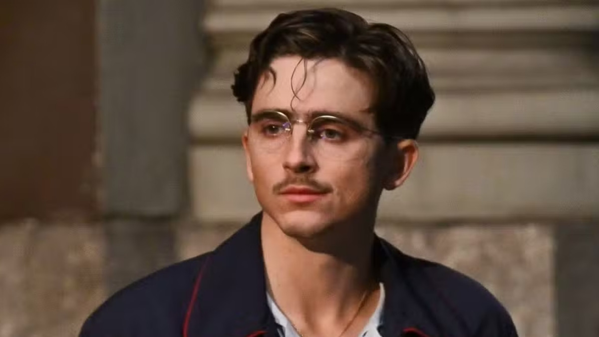 Timothée Chalamet em Marty Supreme, indicado ao Oscar 2026