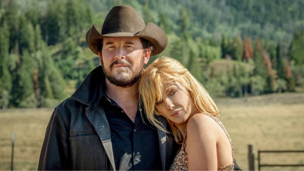 Cena dramática de Yellowstone mostra casal da família Dutton em momento íntimo no rancho