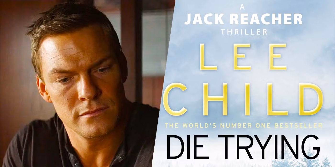 Die Trying é o livro favorito de Alan Ritchson e opção ideal para última temporada de Reacher
