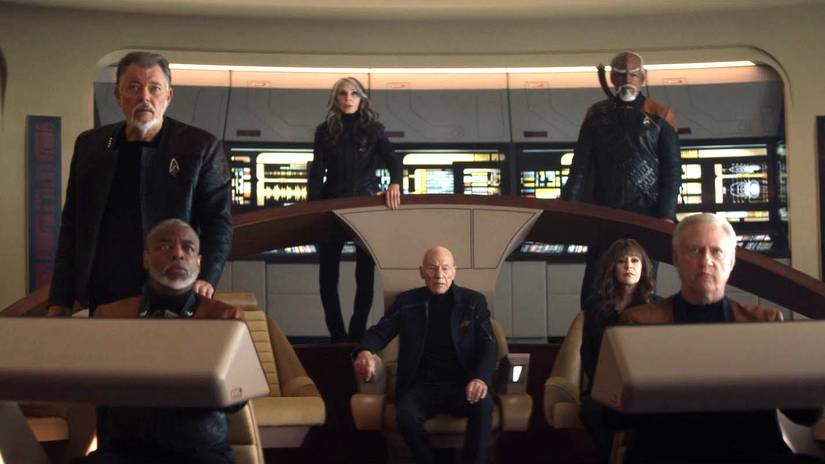 Patrick Stewart recupera ânimo ao reencontrar elenco de “A Nova Geração” em “Star Trek: Picard” - Imagem do artigo original