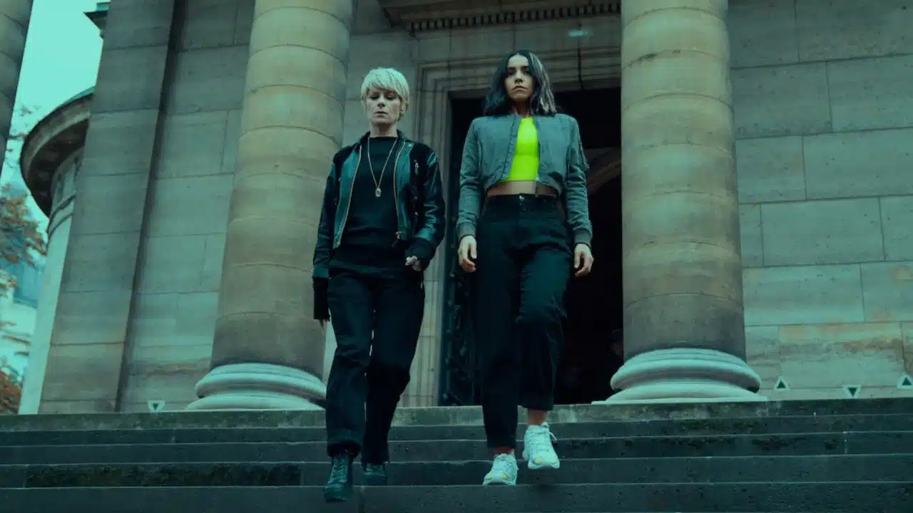 confronto entre lyna e selma a fúria de paris netflix