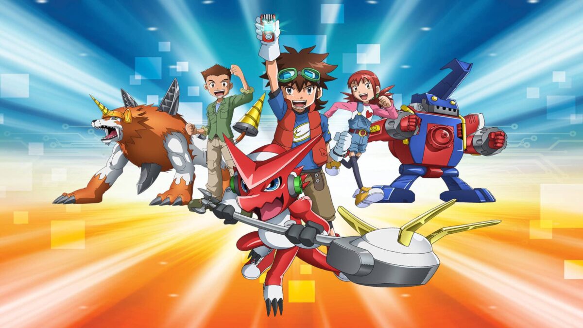 Personagens do anime Digimon no mundo digital