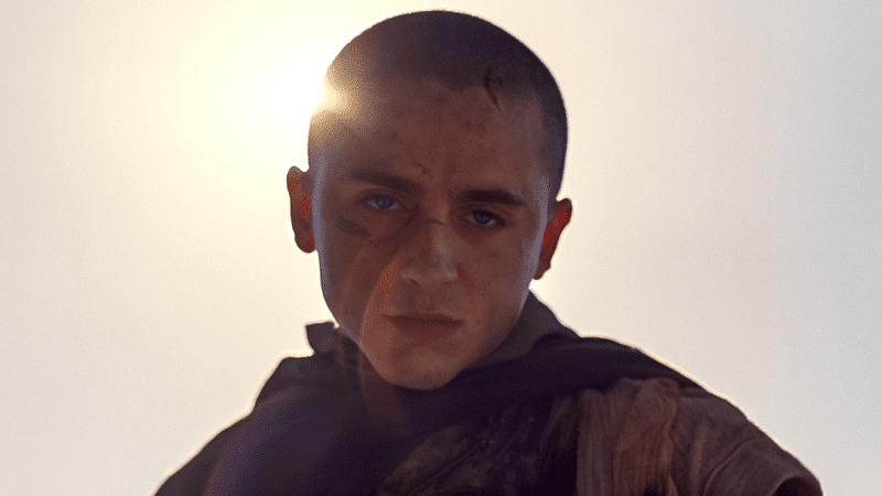 Paula Atreides em cena de Dune Parte 3, mostrando a descendência da família Atreides