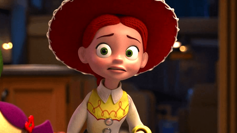 Jessie, a cowgirl da franquia Toy Story, em destaque para o filme Toy Story 5