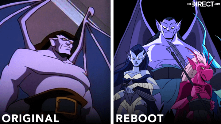 Goliath personagem principal do reboot animado de Gárgulas cancelado pela Disney