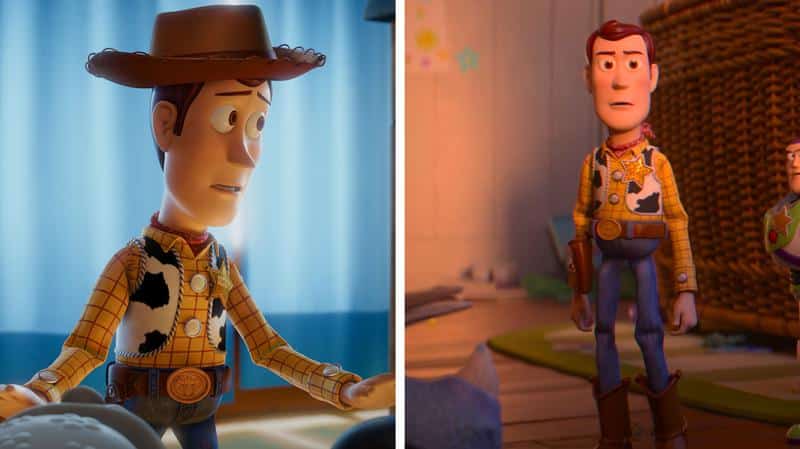 Woody em cena do filme Toy Story 5 com mudanças confirmadas pela Disney
