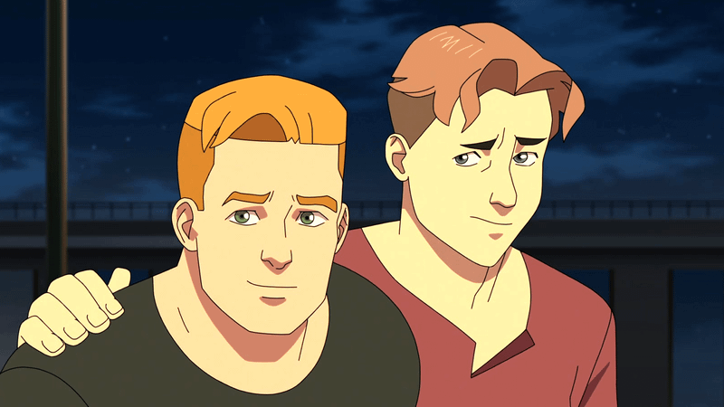 William em cena de Invincível, personagem que não retorna na 4ª temporada