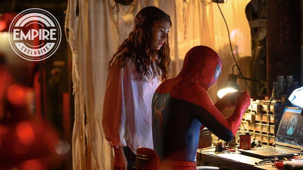 Zendaya como MJ em cena emocional com Peter Parker em Homem-Aranha