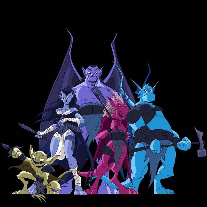 Design animado de gárgula em reboot cancelado pela Disney