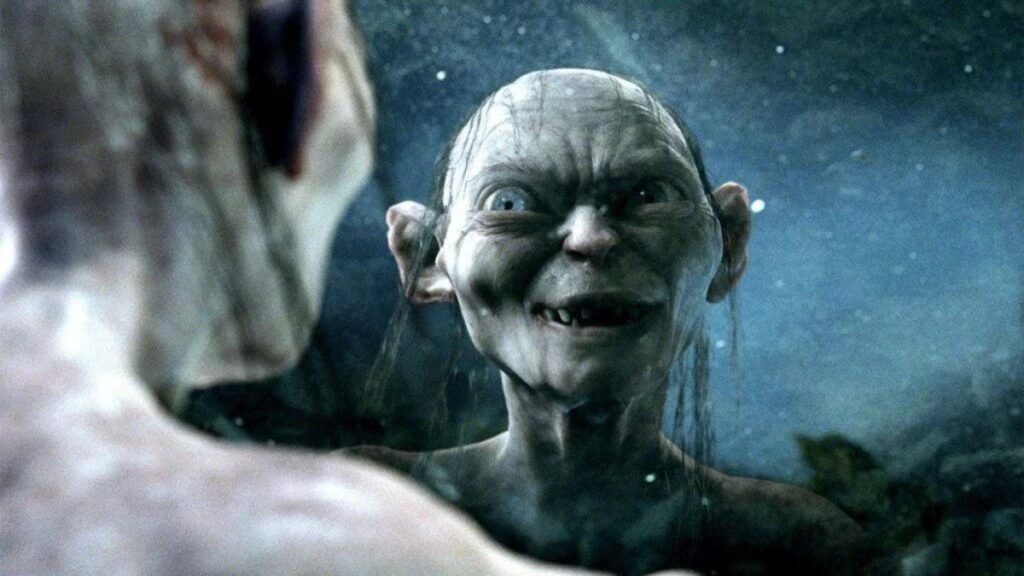Gollum em O Senhor dos Anéis, personagem da trilogia de Tolkien