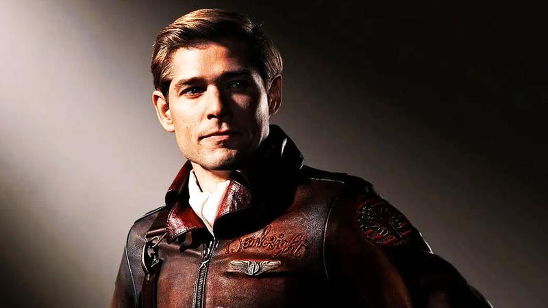 Cena do trailer de Vought Rising mostrando confronto entre personagens em cenário épico