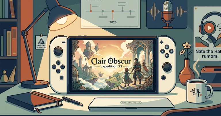 Clair Obscur: Expedition 33 pode chegar ao Switch 2 em 2026, segundo vazador