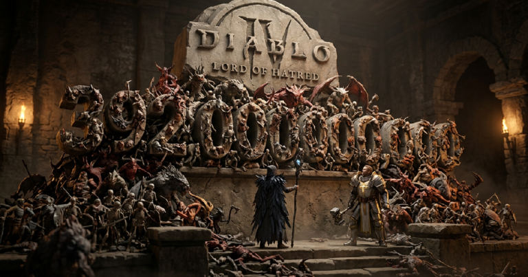 Diablo 4 O Senhor do Odio consolidou imperio com 392 bilhoes de mortes em dois meses
