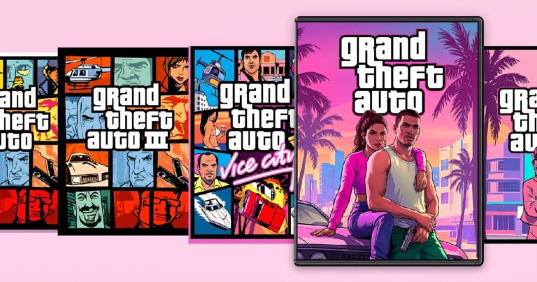 GTA 6 공식 표지 전격 공개, 30년 역사의 디자인 전통과 출시일 확정 정밀 분석