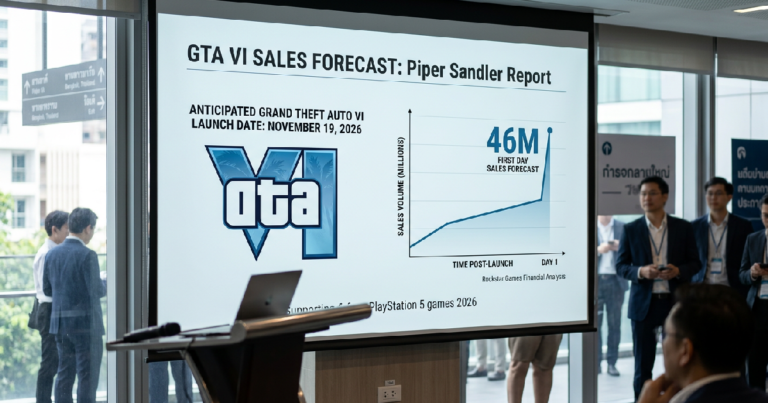 GTA 6 pode gerar 3,6 bilhões de dólares em 24 horas, segundo análise de banco de investimentos