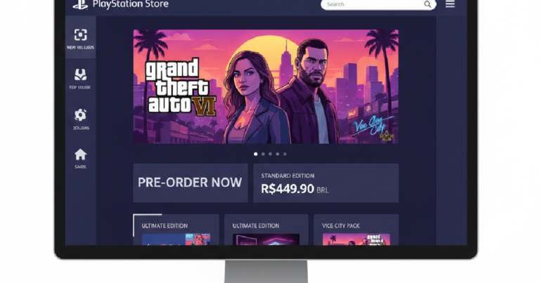 GTA VI pre-order Brazil starts at R$449.90
