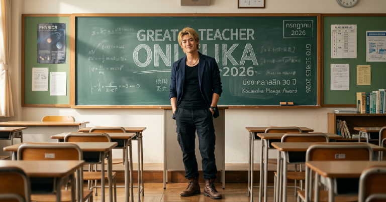 GTO: Great Teacher Onizuka vira confronto com educação digital em série 2026