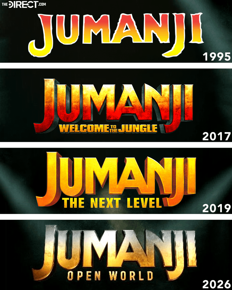 Novo logo de Jumanji Mundo Aberto revelado antes do trailer público do jogo
