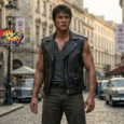 Kenshiro chega a Violência em South Town: Punho da Estrela do Norte em Fatal Fury este mês Kenshiro em postura de ataque com aura de energia do Hokuto Shinken em Fatal Fury: City of the Wolves