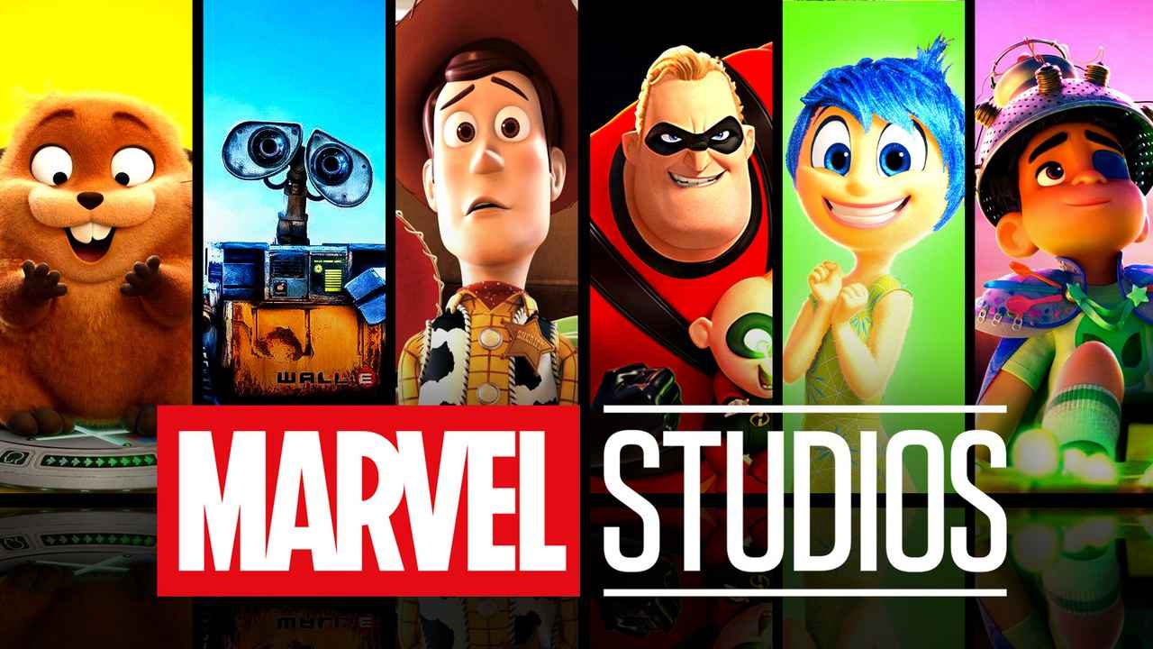 Mark Ruffalo e Laurence Fishburne em cena do novo filme Pixar