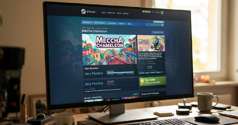 Mecha Chameleon atinge 2 milhões de cópias em 5 dias e questiona o que define sucesso indie em 2026