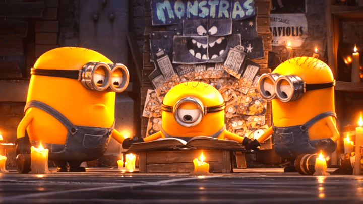 James, Ed, Henry e Dick, os novos Minions de Minions & Monstros