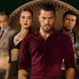 Os Donos do Jogo inicia gravações da 2ª temporada com novos atores e mudanças nos bastidores André Lamoglia, Juliana Paes, Mel Maia e Chico Diaz em leitura de roteiro na quadra da Acadêmicos da Rocinha