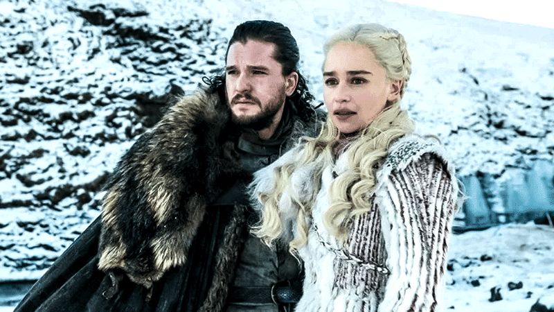 Pôster histórico de 15 anos da trilogia Game of Thrones reunindo personagens icônicos da série HBO
