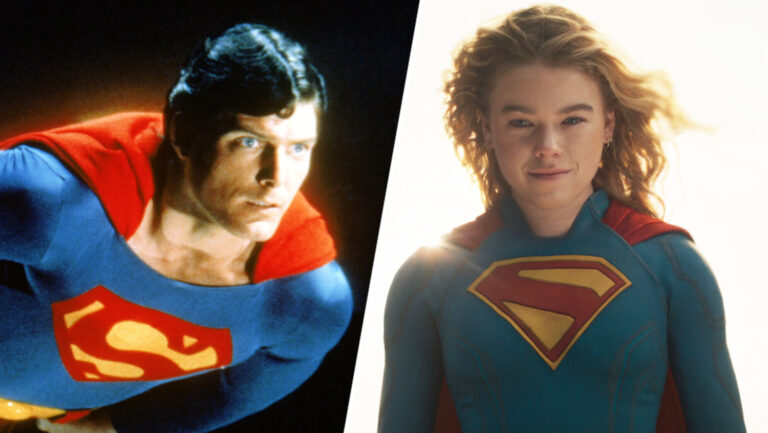 Supergirl carrega pedaco da historia do Superman de Christopher Reeve em sua capa