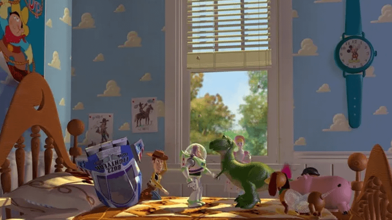 Bonnie em Disneyland, localização agora confirmada no universo narrativo de Toy Story 5