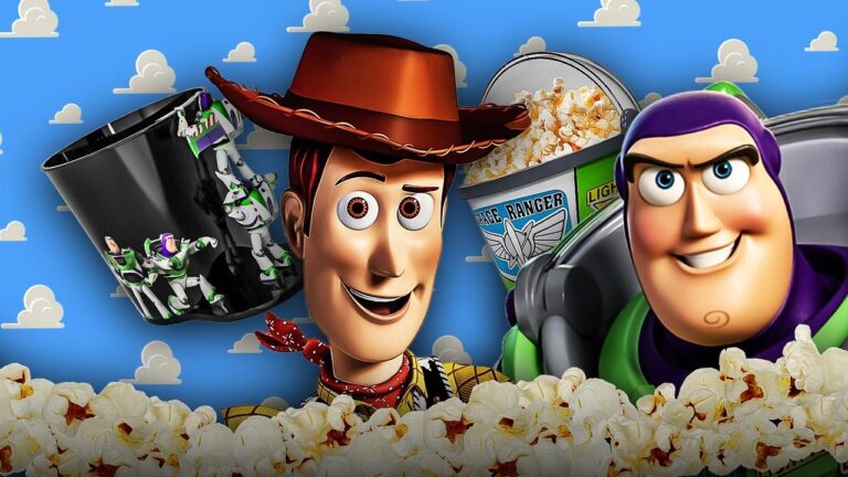 Toy Story 5 transforma baldes de pipoca em brinquedos colecionaveis