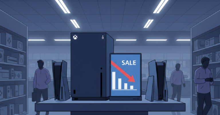 Xbox hardware unit sales hit historic low in US