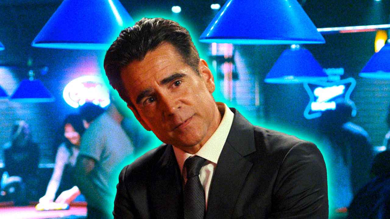 Tony Dalton como Tenente Ray Vega em expressão calma e calculada