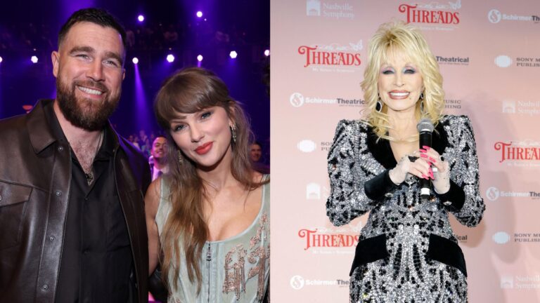 Dolly Parton agradece a Taylor Swift e Travis Kelce pela doação de 2 milhões de dólares para sua Biblioteca da Imaginação