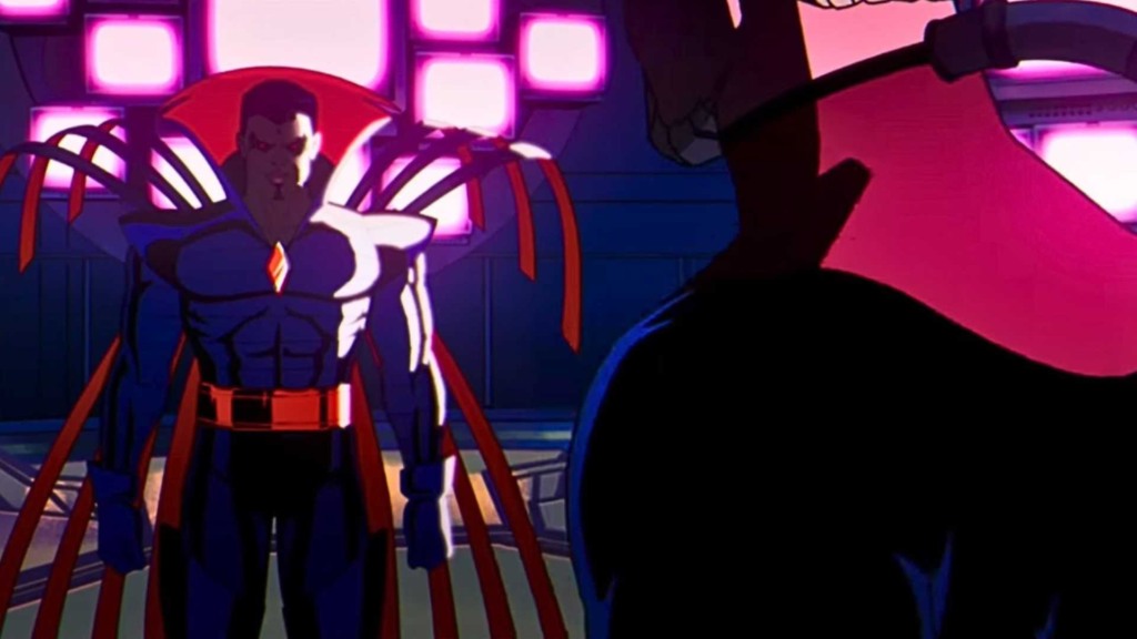 Wolverine, Ciclope, Jean Grey, Tempestade, Vampira, Professor X, Fera e Magneto em ação na 2ª temporada